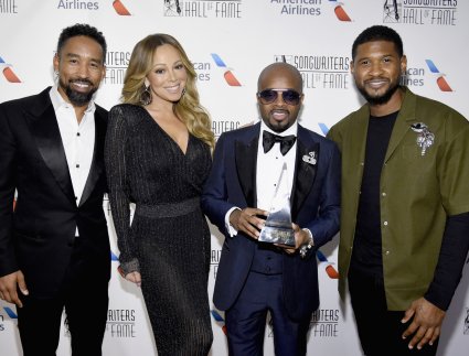 Chad Elliott, Mariah Carey, Jermaine Dupri and Usher