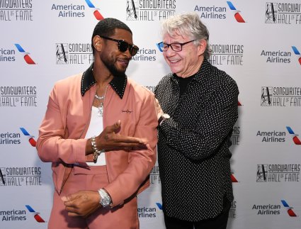 Usher and Steve Miller