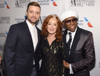 Justin Timberlake, Bonnie Raitt & Nile Rodgers