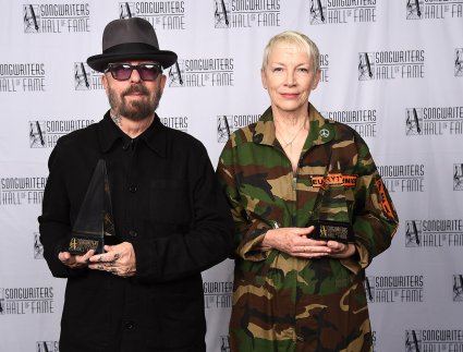 Dave Stewart and Annie Lennox