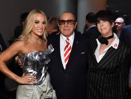 Carrie Underwood, Clive Davis and Diane Warren