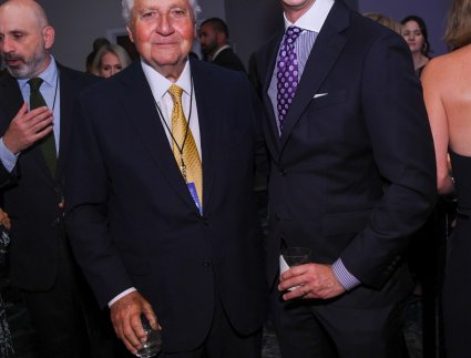 Martin Bandier and SHOF Board Member David Israelite