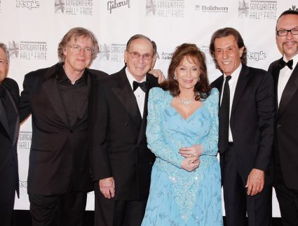 Alan Menken, John Sebastian, Hal David, Loretta Lynn, Albert Hammond, and Desmond Child