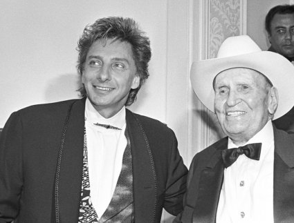 Barry Manilow and Gene Autry