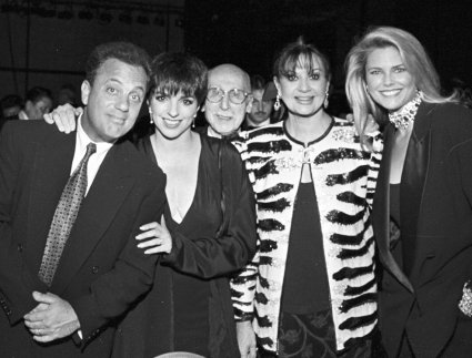 Bill Joel, Liza Minelli, Sammy Cahn, Tita Cahn, CHristie Brinkley