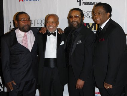 Brian Holland, Berry Gordy, Eddie Holland, and Lamond Dozier