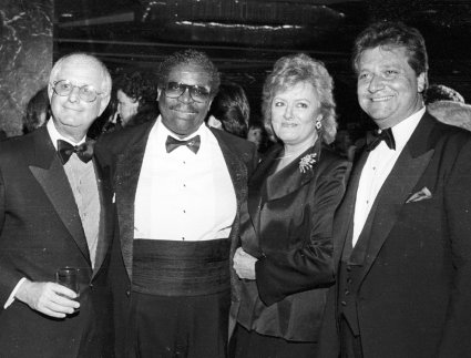 Charles Koppelman, BB King, Frances Preston, Martin Bandier