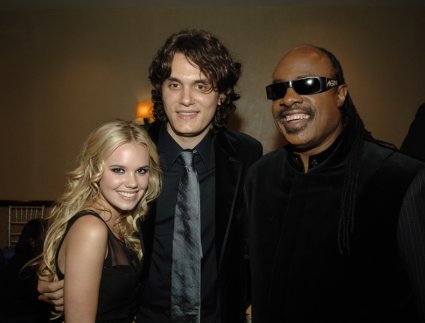 Cheyenne Kimball, John Mayer, and Stevie Wonder