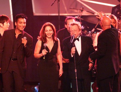 Diane Warren, Jon Secada, Gloria Estefan, and Paul Williams