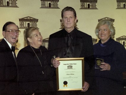 Hal David, Marilyn Bergman, Brian Wilson, Frances Preston