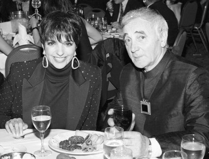 Liza Minnelli, Charles Aznavour