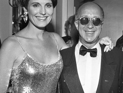 Lucy Arnaz and Paul Shaffer