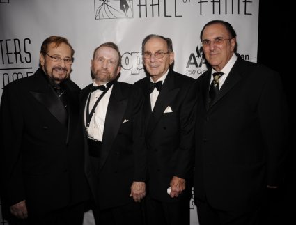 Phil Ramone, Johnny Mandel, Hal David, and Phil Ramone