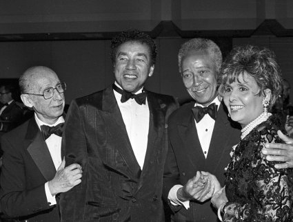 Sammy Cahn, Smokey Robinson, Mayor David Dinkins, Lena Horne