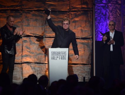 Sting, Elton John, Bernie Taupin