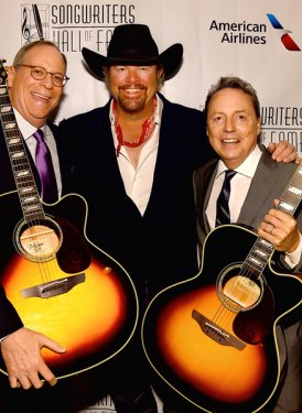 Charlie Feldman, Toby Keith and Jody Williams