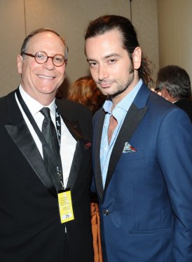 SHOF Board Member Charlie Feldman and Constantine Maroulis