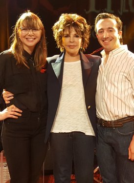 Madeleine Meyer and Michael Arrom with Carole Bayer Sager