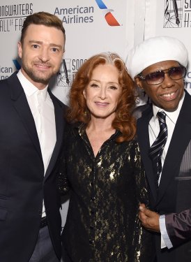 Justin Timberlake, Bonnie Raitt & Nile Rodgers