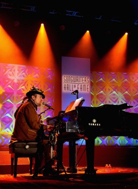 Dr. John performs 