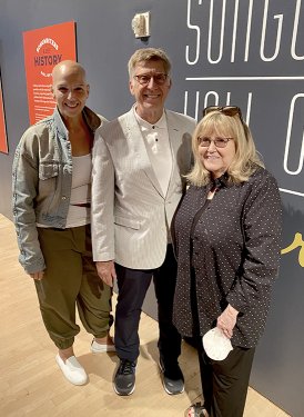 GRAMMY Museum Chief Program Officer Rita George, GRAMMY Founding Executive Director Bob Santelli and SHOF President & CEO Linda Moran