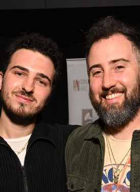 Current chart-topping songwriters Blake Slatkin and Ross Golan.