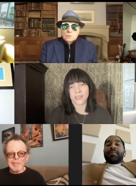 (L to r top row) - Diane Warren, Van Morrison and Finneas O'Connell
(l to r second row) - Lin-Manuel Miranda, Billie Eilish and Nile Rodgers
(l to right bottom row) - Paul Williams and DIXSON