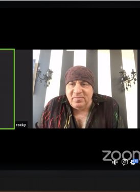 SHOF New York Education Committee vice-chair, Stuyvesant's Harold Stephan and Master Session guest Steven Van Zandt