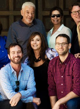 (front row left to right) Kathy Spanberger, Tom DeSavia, Loretta Munoz, Casey Robison, Rebekah Alperin. (back row left to right)  Mary Jo Mennella, Bill Withers, Marcia Withers and Chris Sampson