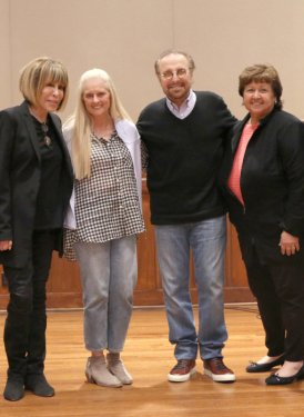 (left to right) Mike Todd, Cynthia Weil, Barbara Cane, Barry Mann, Mary Jo Mennella and Chris Sampson