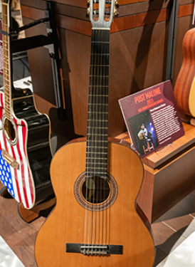 On display: a guitar from Hal David Starlight Awardee, Post Malone