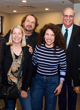 SHOF Board Member Charlie Feldman with songwriters Mark Mirando, Penthy Mirando, Gary Burr, Georgia Middleman, and Mark Hudson. 