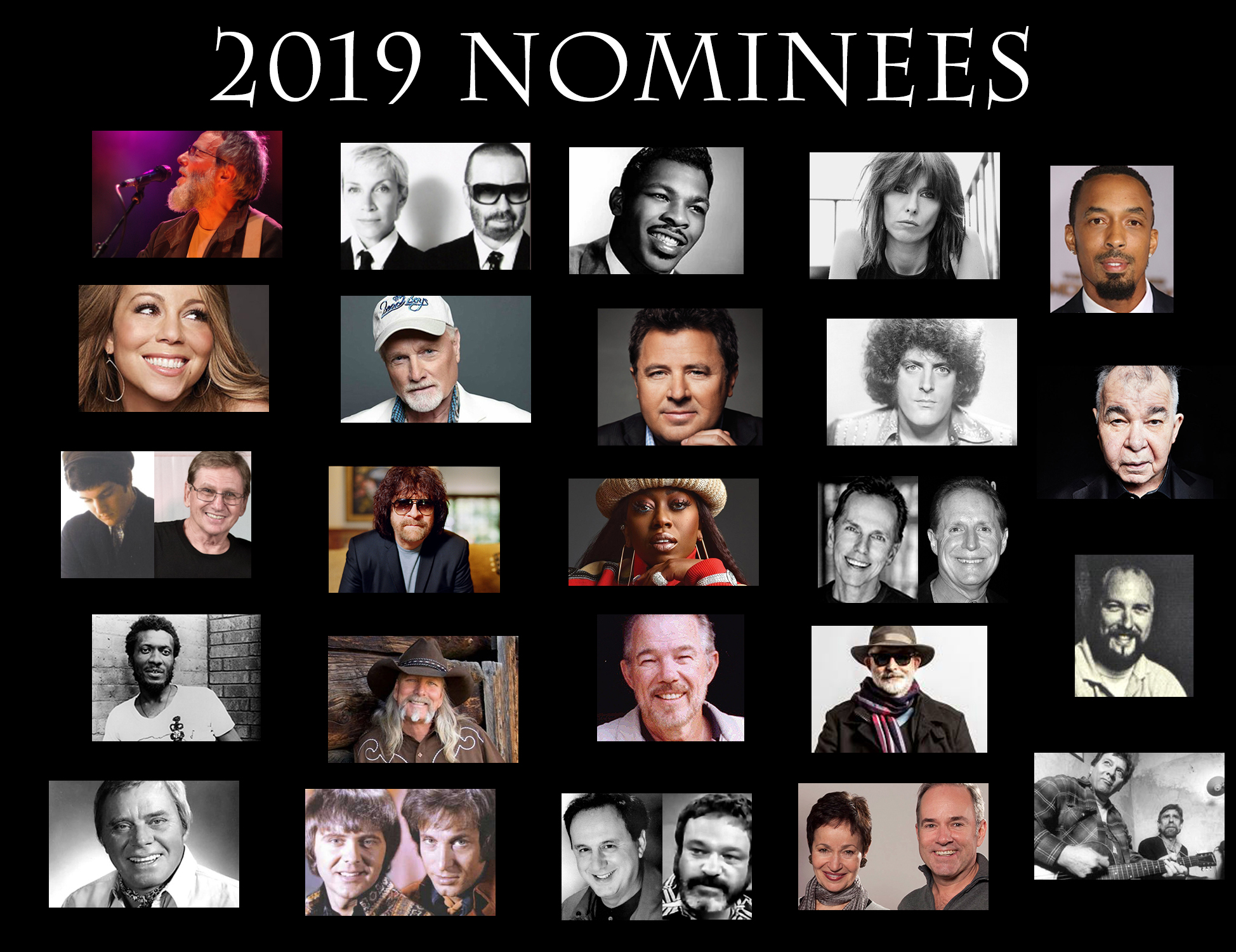 Songwriters Hall Of Fame 2019 Nominees For Induction Announced