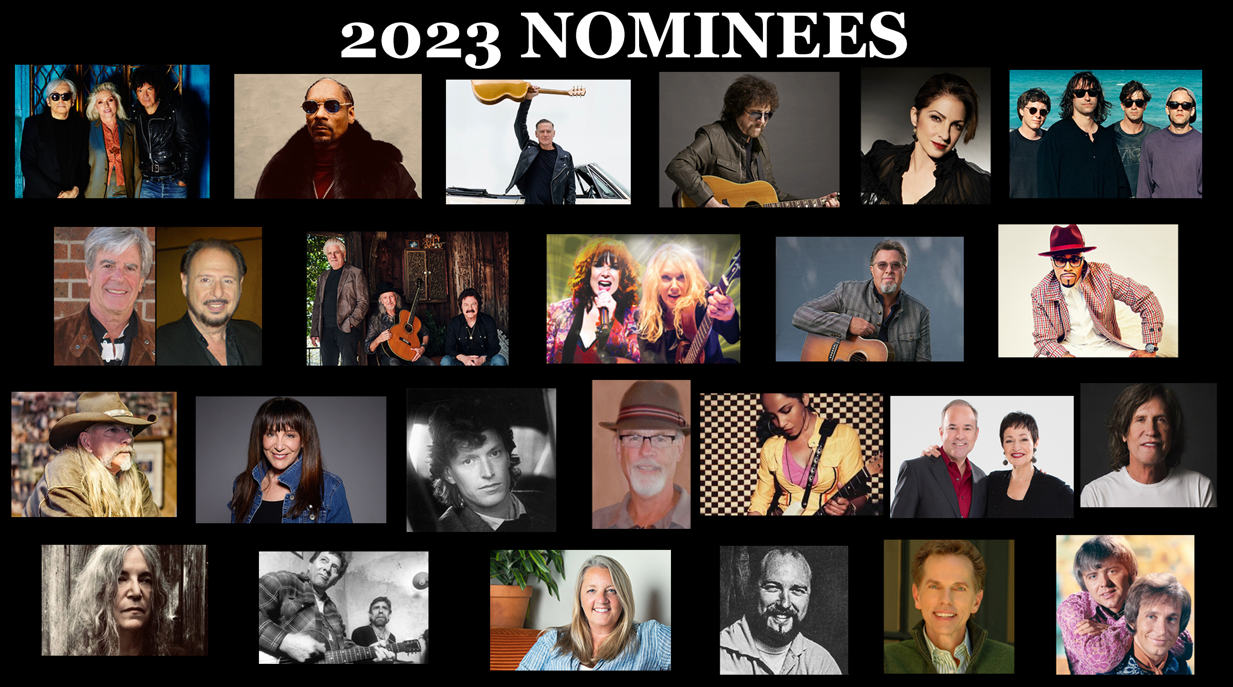 2023 Inductees  Rock & Roll Hall of Fame